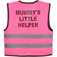 Baby Reflective Vest Waistcoat Hi Visibility Jacket MUMMY'S LITTLE HELPER RSW100BYM-P