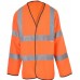 Long Sleeve Fire Retardant & Anti-static & Hi Visibility Vest RSW200FRAS 